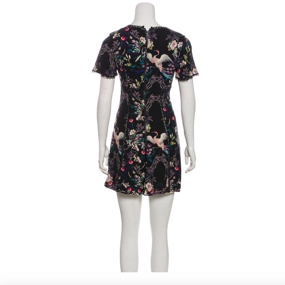 Alice + Olivia Floral Print Mini Dress - Picture 3 of 3